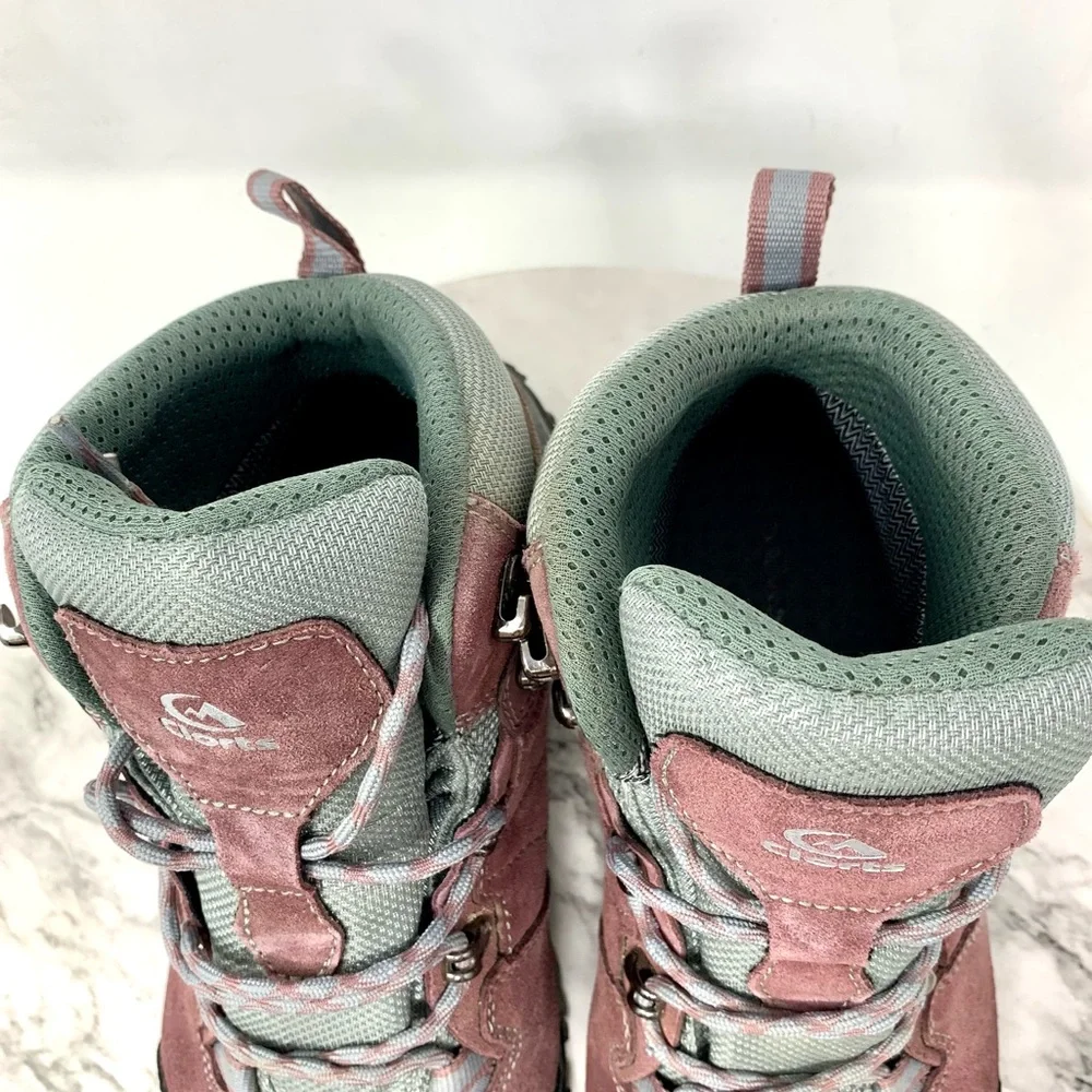 Clorts HKM-822E Suede Trail Hiking Boots 9.5/41 Waterproof Membrane Activewear - Picture 10 of 16